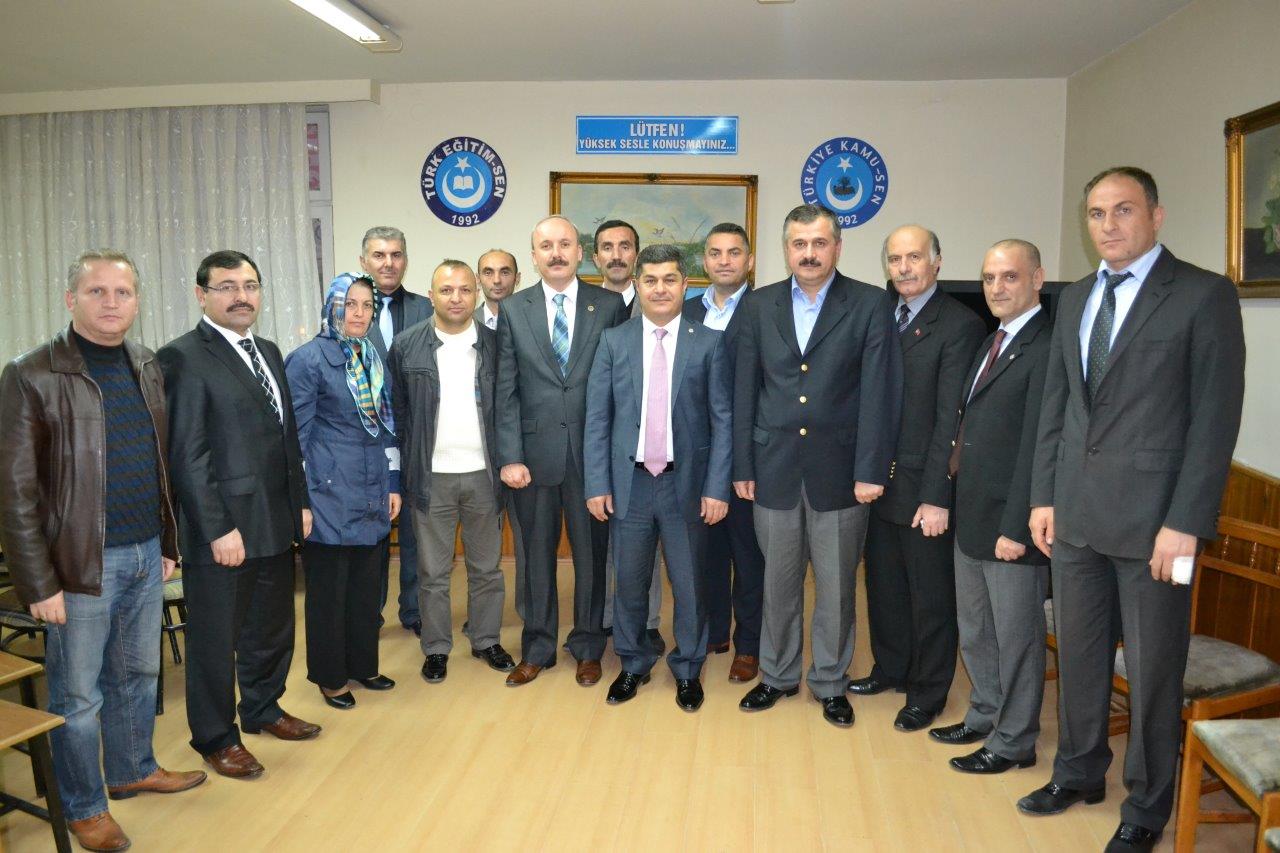 Bafra TSO’dan Eğitim Sendikalarına Ziyaret 